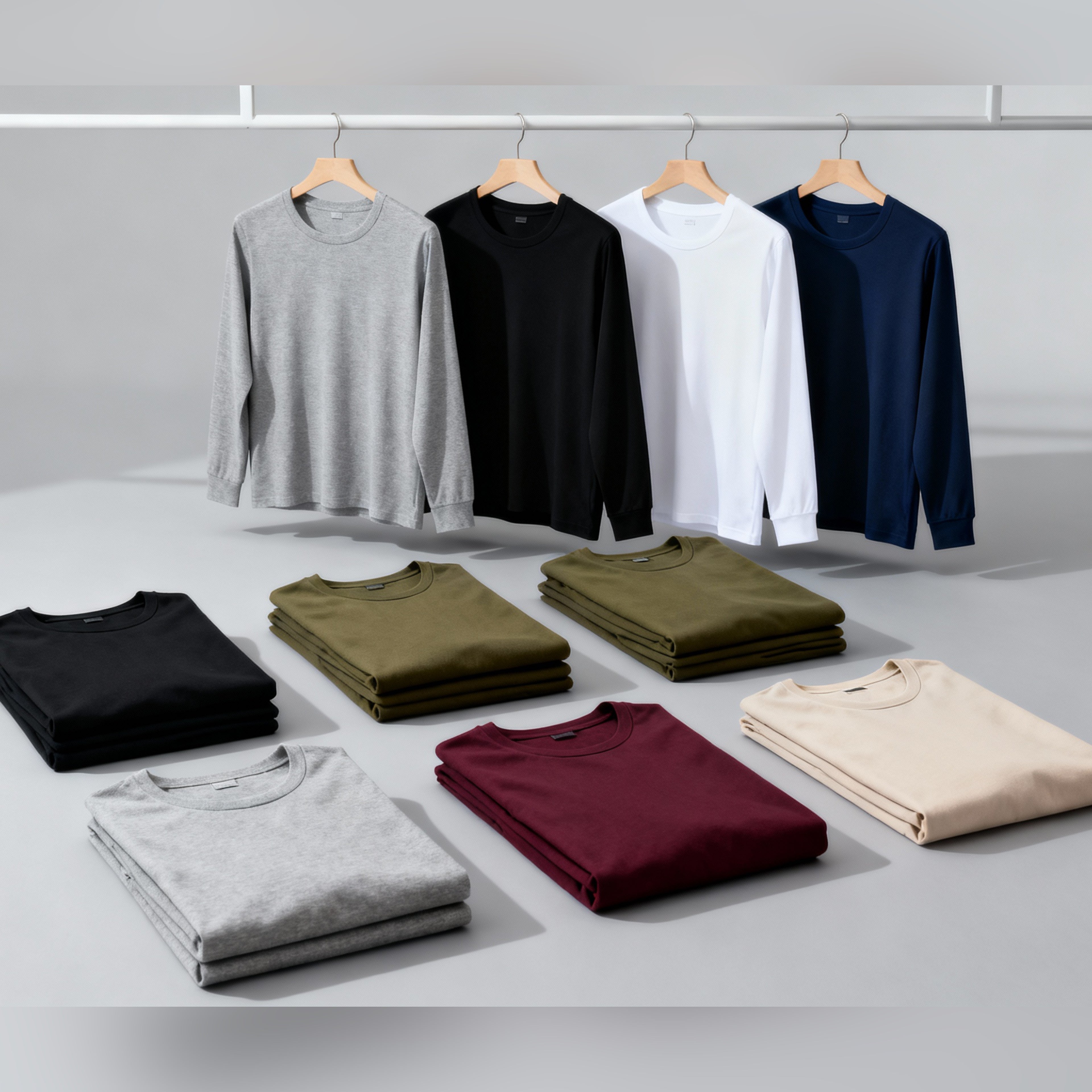 Full Sleeve Round Neck T-Shirts
