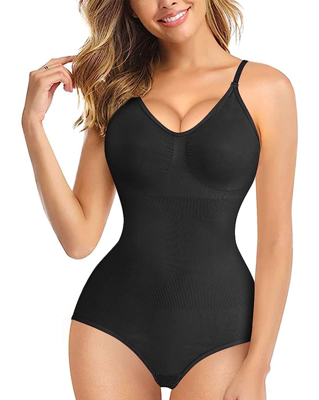 Women Body Shapewear (Black, Free Size)