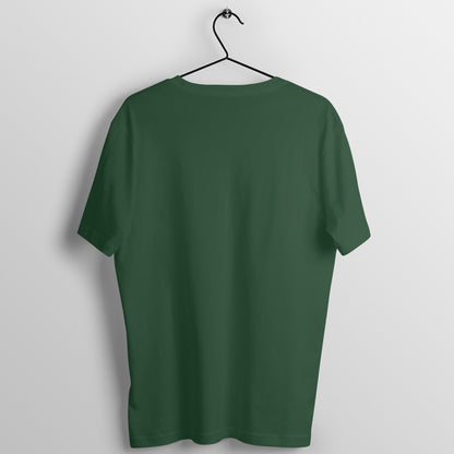 Olive Green Half Sleeve Round Neck T-Shirt