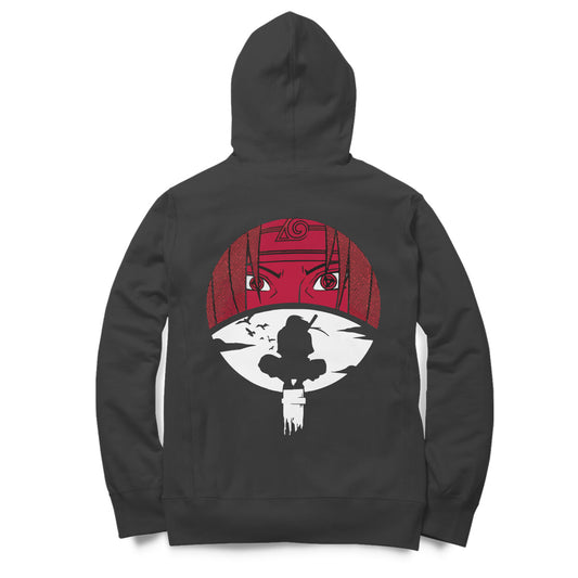 Itachi Uchiha Back Print Unisex Hoodie