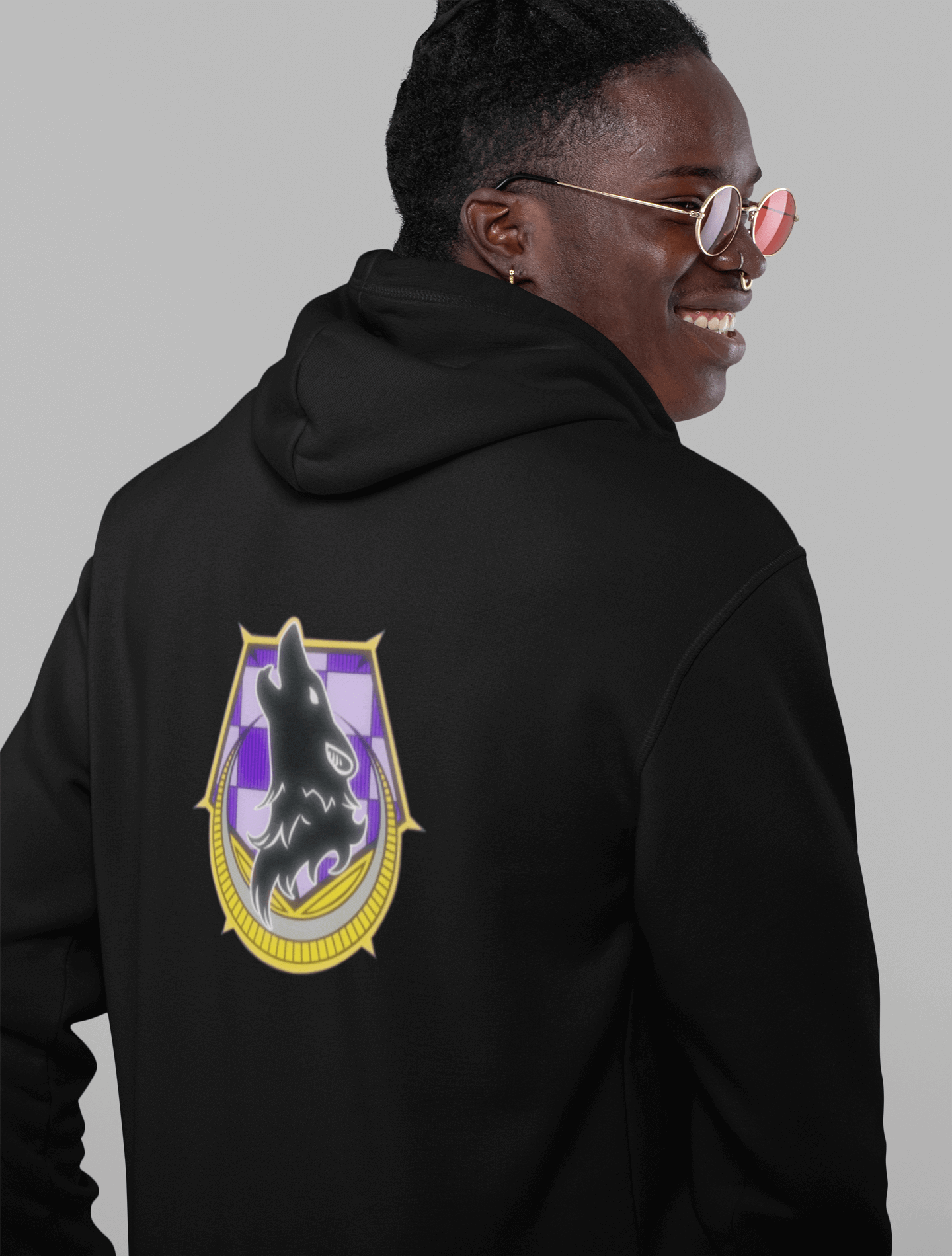 Mashle House Lang Wolf Crest Hoodie