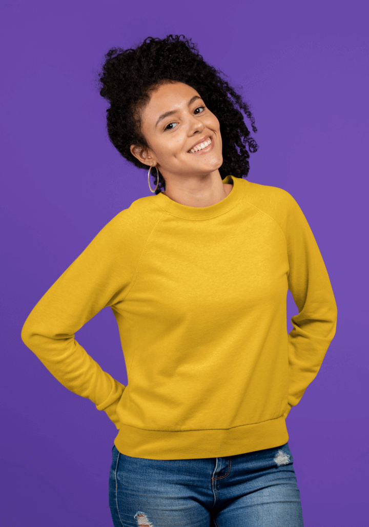 Yellow Premium Sweatshirt