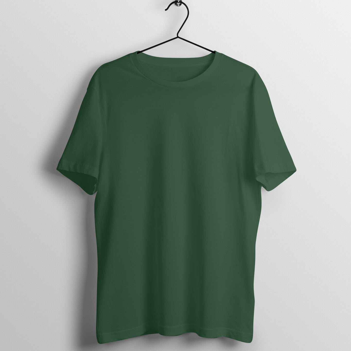 Olive Green Half Sleeve Round Neck T-Shirt