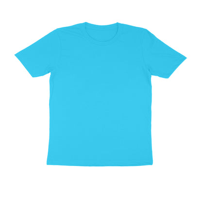 Skye Blue Half Sleeve Round Neck T-Shirt