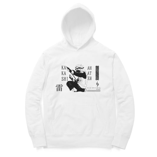 Kakashi Hatake White Unisex Hoodie