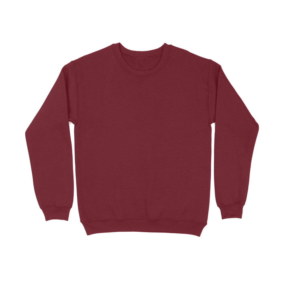 Maroon Unisex Sweatshirt