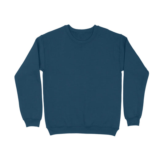 Navy Blue Unisex Sweatshirt