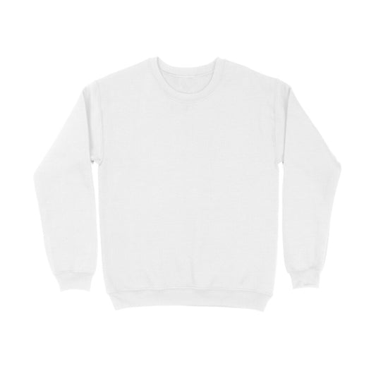 White Unisex Sweatshirt