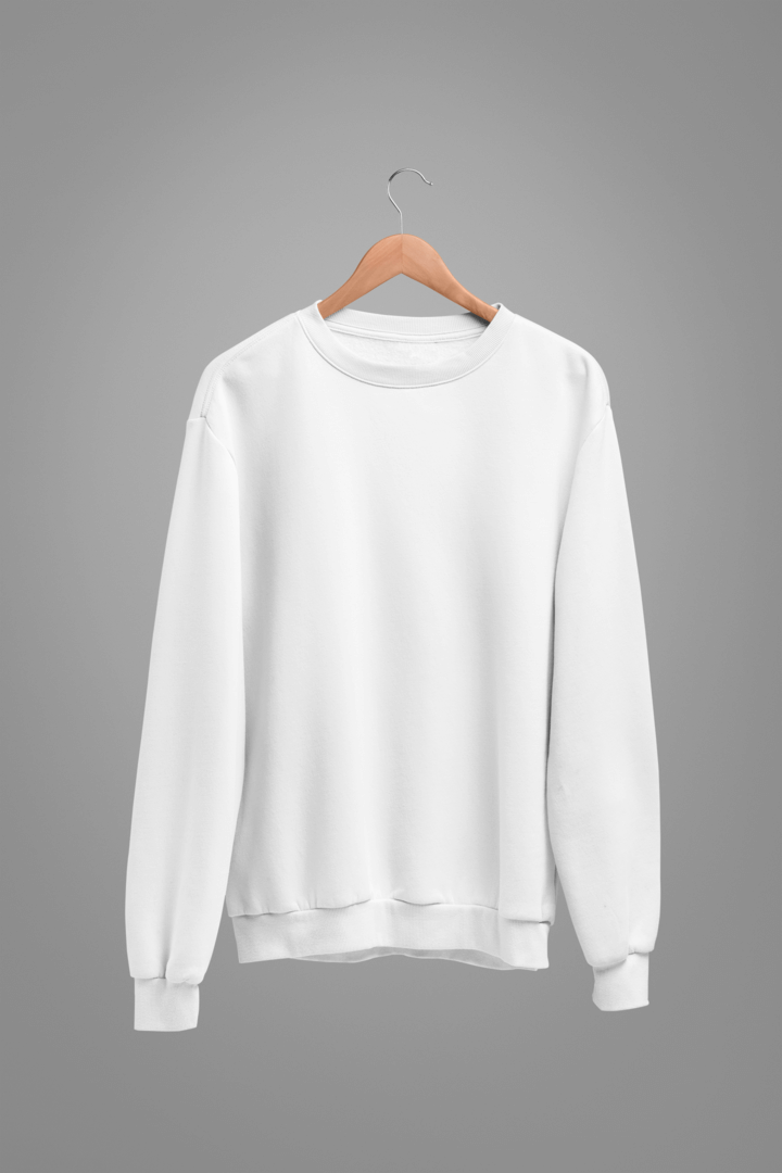 White Premium Sweatshirt