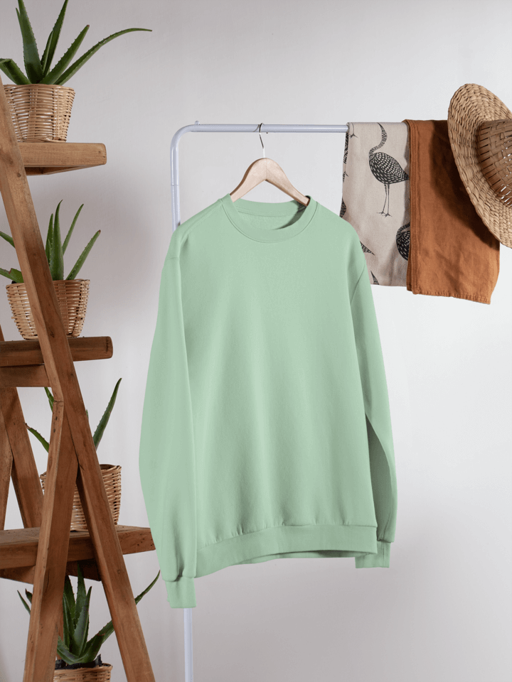 Mint Green Premium Sweatshirt