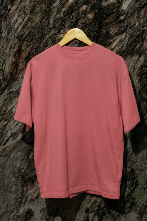 Dusty Rose Premium oversized T-Shirt