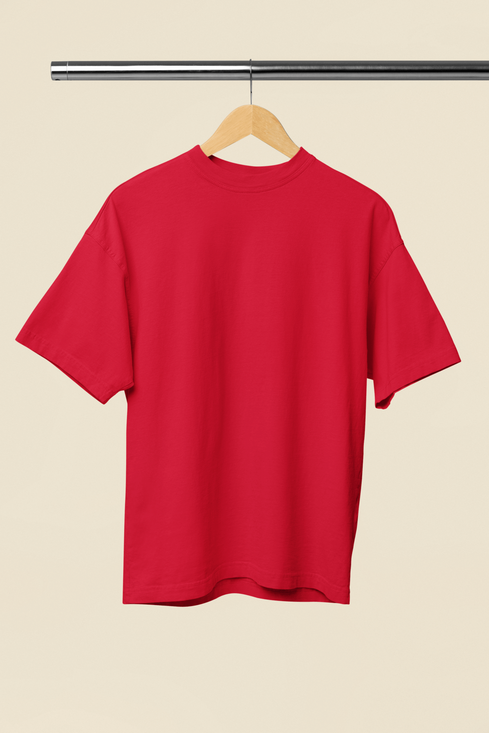Premium Red Oversized T-Shirt