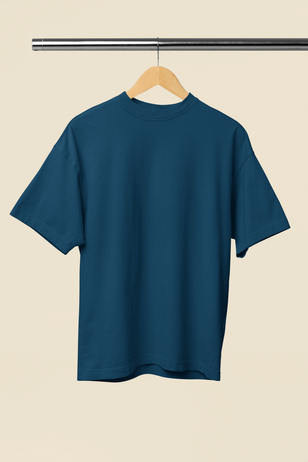 Navy Blue Premium Oversized Fit T-Shirt