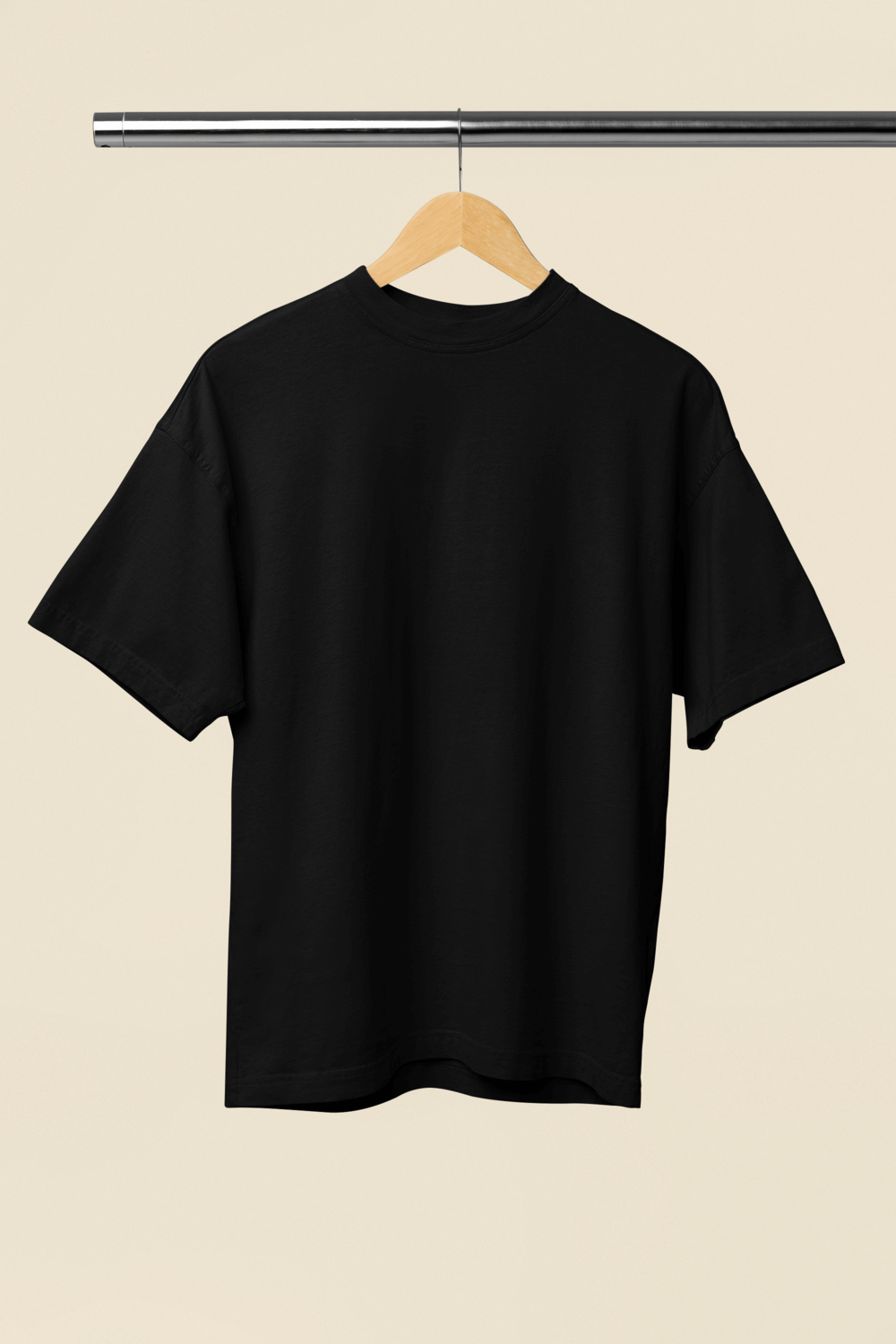 Black Oversized Fit Premium T-Shirt