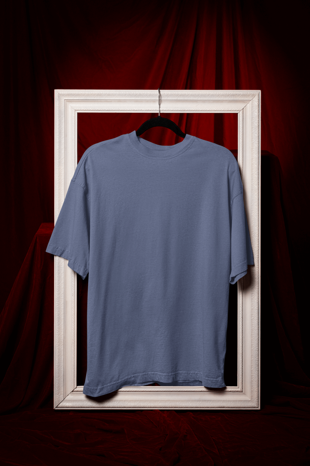 Steel Grey Premium Oversized T-Shirt