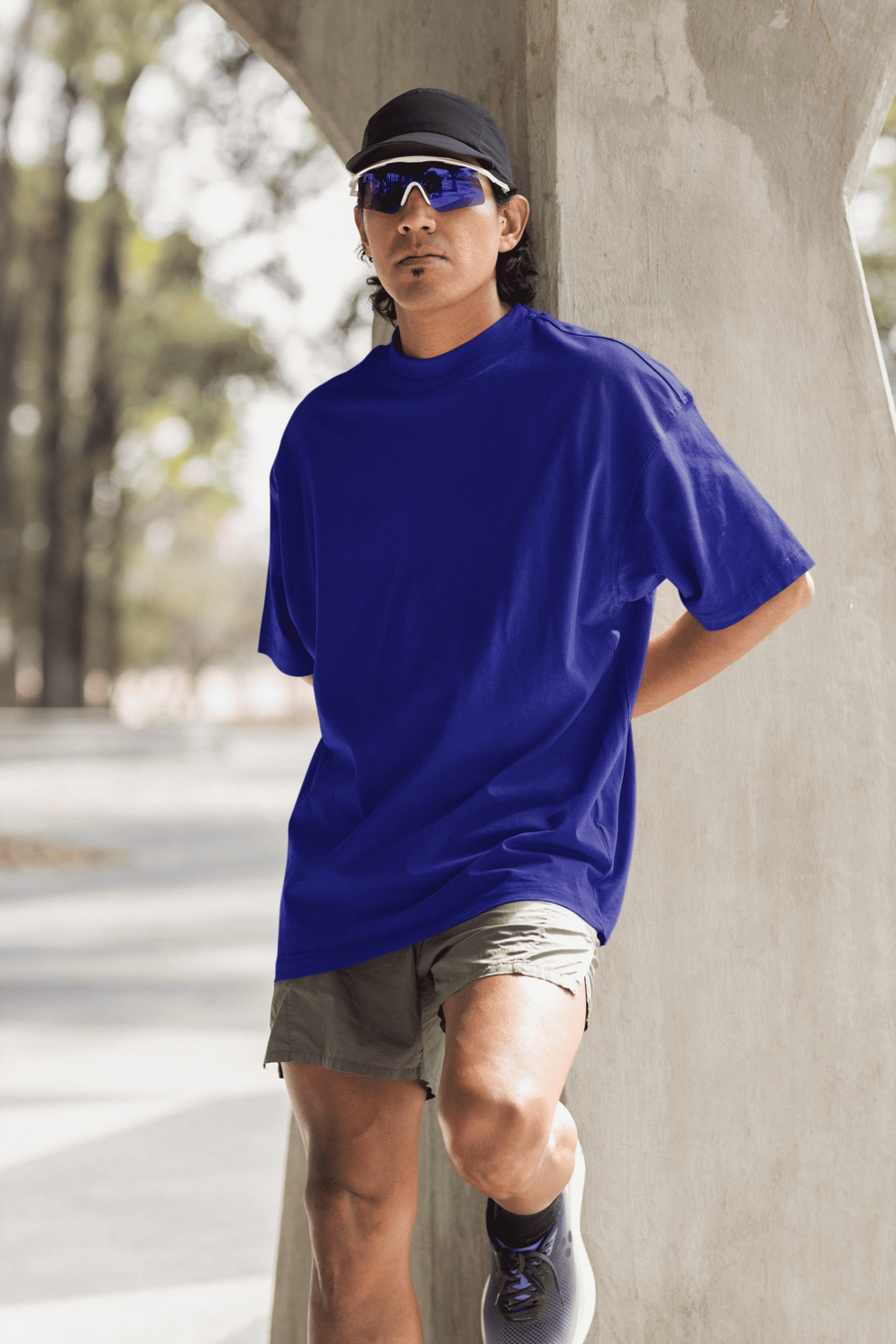 Royal Blue Premium Oversized T-Shirt