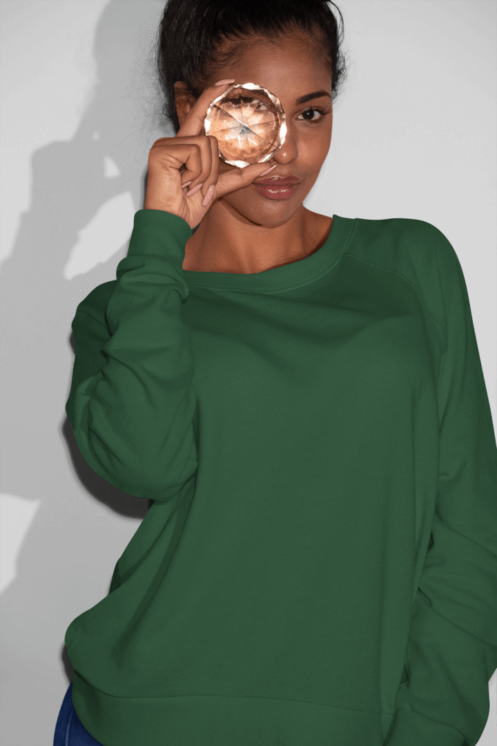 Olive Green Premium Sweatshirt