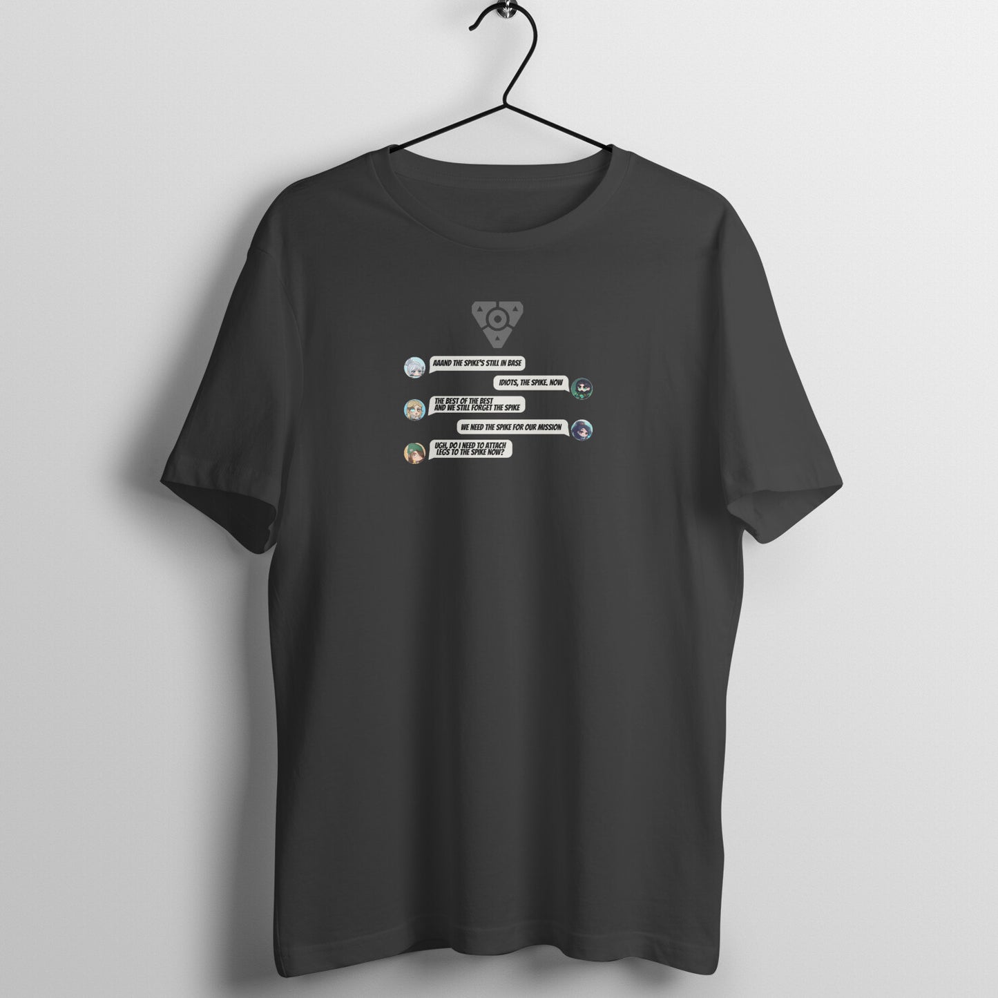 Valorant Team Black T shirt - Lukuna