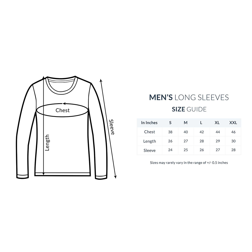 Grey Full Sleeve Round Neck T-Shirt - Image 3