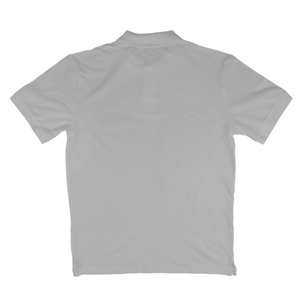 Grey Polo T-Shirt - Image 2
