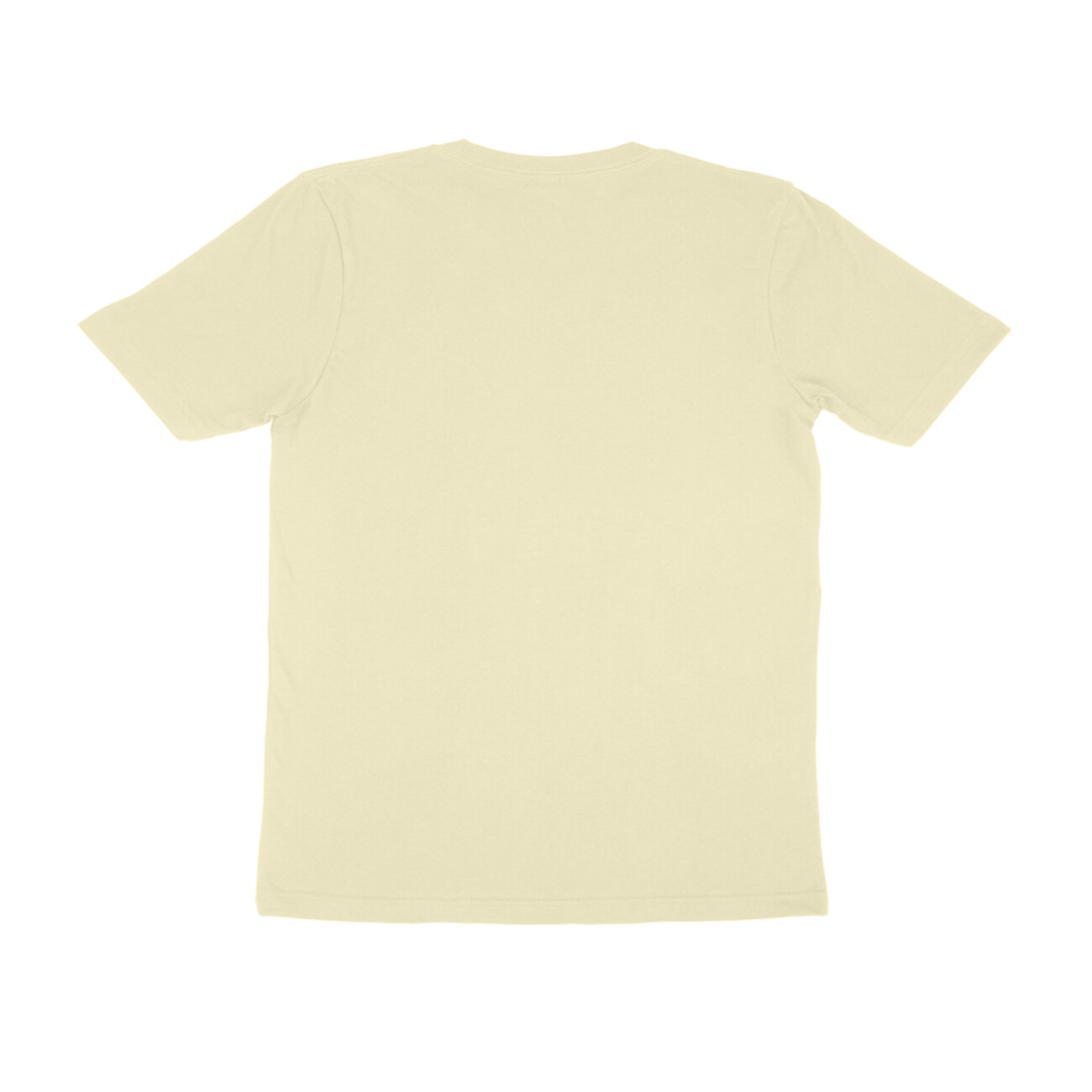 Almond Half Sleeve Round Neck T-Shirt - Image 2