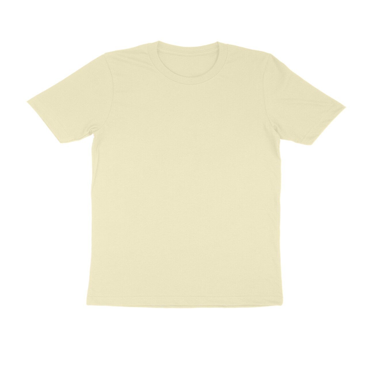 Almond Half Sleeve Round Neck T-Shirt